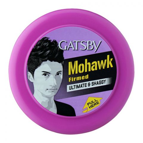 Gatsby Mohawk Firmed Ultimate & Shaggy Styling Hair Wax, 75gm