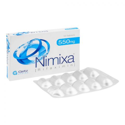 Getz Pharma Nimixa Tablet, 550mg, 10-Pack