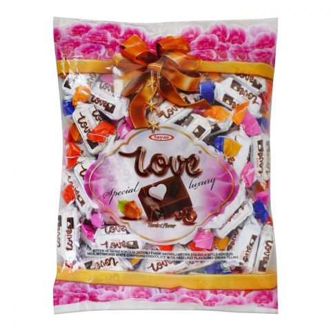 Tayas Love Luxury Hazelnut Chocolate, Chocolate Candy, 1000g