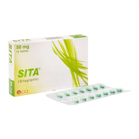 CCL Pharmaceuticals Sita Tablet, 50mg, 14-Pack