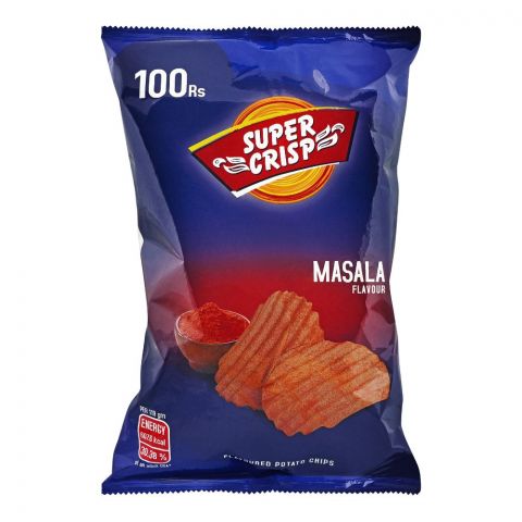Super Crisp Masala Crinkled Chips, 113g