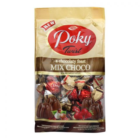 Cagla Poky Twist Mix Chocolate, Pouch, 500g