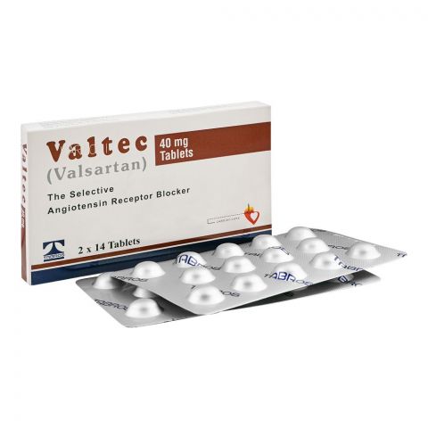 Tabros Pharma Valtec Tablet, 40mg, 28-Pack