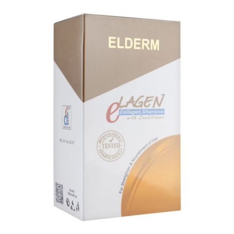 Elderm Elagen Collagen Shampoo With Conditioner, 120ml