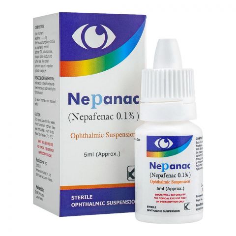 Kobec Pharma Nepanac Eye Drops, 5ml