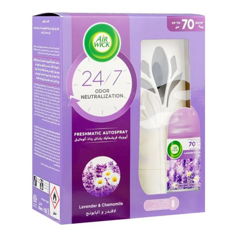 Airwick Freshmatic Air Freshener Lavender & Chamomile Spray Kit