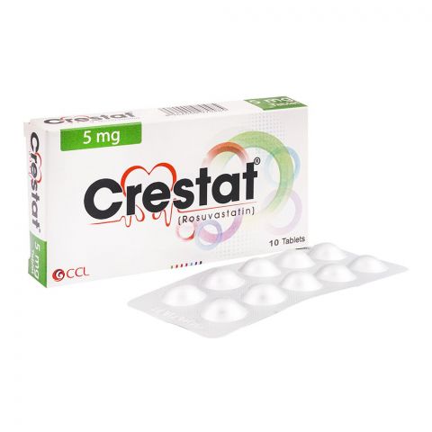 CCL Pharmaceuticals Crestat Tablet, 5mg, 10-Pack