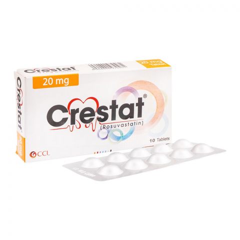CCL Pharmaceuticals Crestat Tablet, 20mg, 10-Pack
