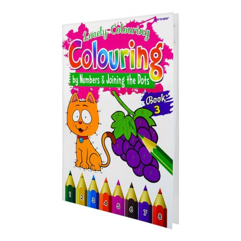 Paramount Coloring By Numbers & Joining The Dots Book, Lovely Coloring Book