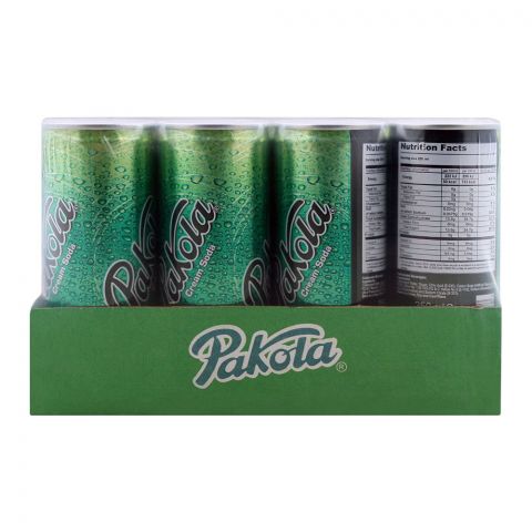 Pakola Creme Soda Can 250ml, 12 Pieces