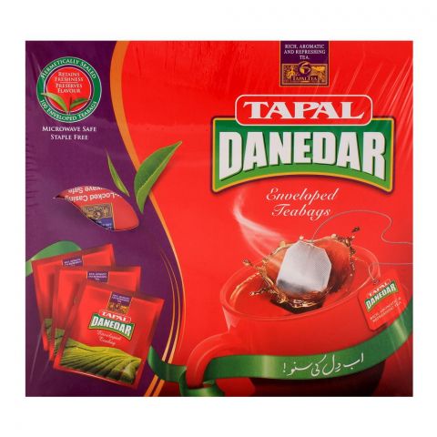 Tapal Danedar Tea Enveloped Tea Bags 100-Pack