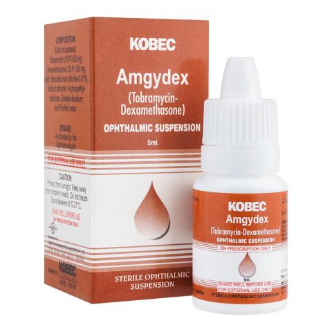 Kobec Pharmaceuticals Amgydex Ophthalmic Suspension, 5ml