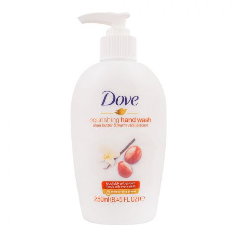 Dove Shea Butter & Warm Vanilla Nourishing Hand Wash, 250ml