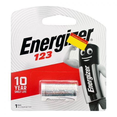 Energizer 123 3V Lithium Battery