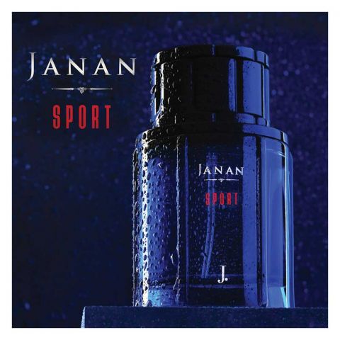 Junaid Jamshed J. Janan Sport Eau De Parfum, Fragrance For Men, 100ml