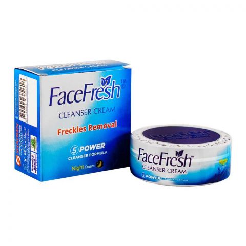 Face Fresh Cleanser Night Cream, Freckles Removal, 23g