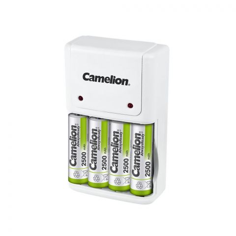 Camelion Battery Charger, AA/AAA, 100-240V, BC-1010-B