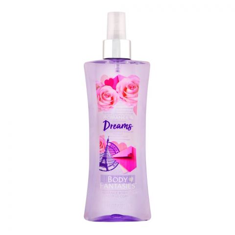 Body Fantasies Romance & Dreams Body Spray, For Women, 236ml