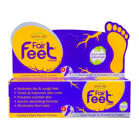 Skincare Fair Feet Cream, Cracked Heel Repair, 30g