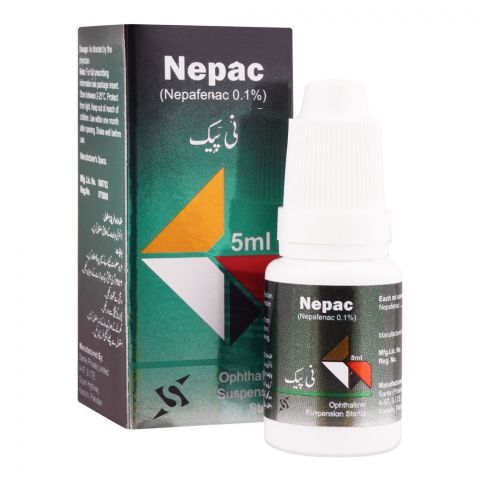 Sante Pharma Nepac Ophthalmic Suspension, 5ml