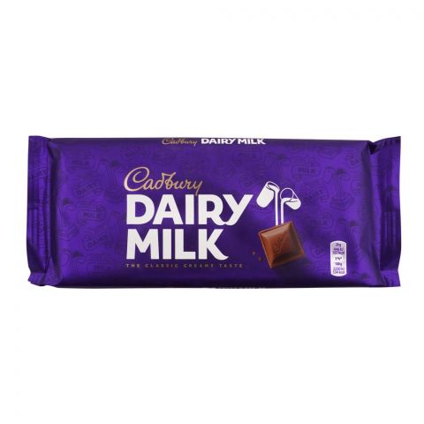 Cadbury Dairy Milk Chocolate, 180g
