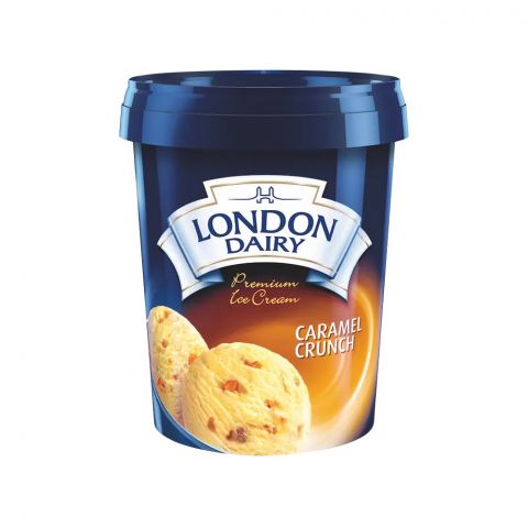 London Dairy Caramel Crunch Ice Cream, 500ml