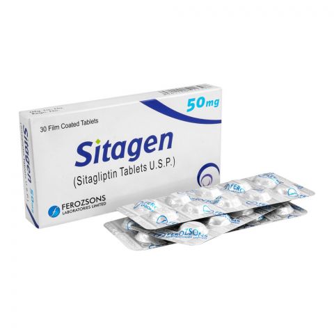 Ferozsons Laboratories Sitagen Tablet, 50mg, 30-Pack
