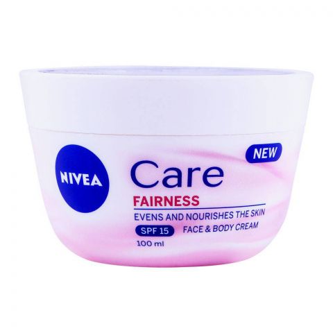 Nivea Fairness Evens Face & Body Cream 100ml