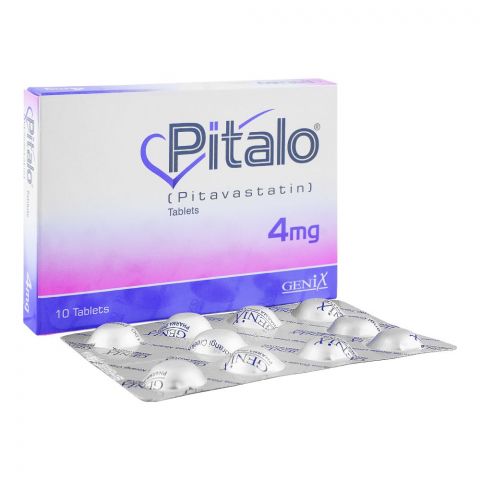 Genix Pharma Pitalo Tablet, 4mg, 10-Pack