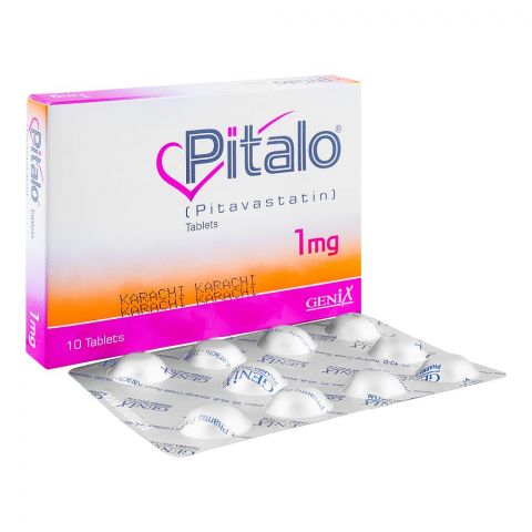 Genix Pharma Pitalo Tablet, 1mg, 10-Pack