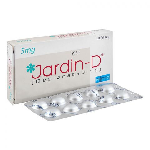 High-Q Pharmaceuticals Jardin-D Tablet, 5mg, 10-Pack