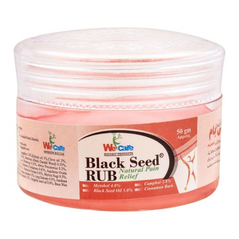 WeCare Black Seed Rub Balm, 50g