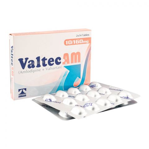Tabros Pharma Valtec-AM Tablet, 10/160mg, 28-Pack