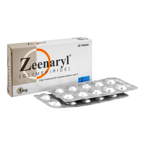 High-Q Pharmaceuticals Zeenaryl Tablet, 1mg, 20-Pack