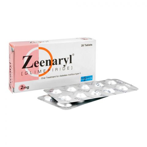 High-Q Pharmaceuticals Zeenaryl Tablet, 2mg, 20-Pack