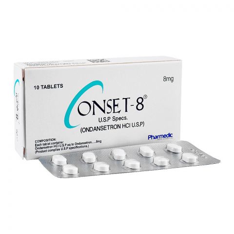 Pharmedic Pharmaceuticals Onset-8 Tablet, 8mg, 10-Pack