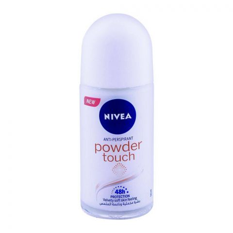 Nivea 48H Powder Touch Roll On 50ml