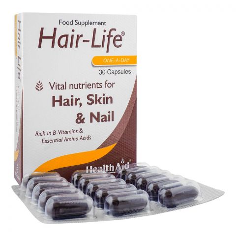 Nutra Zone Healthcare Hair-Life One A Day Capsule, 30-Pack