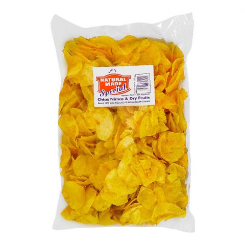 Natural Made Chips Plain, Salted, 200g