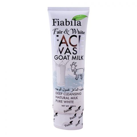 Fiabila Fair & White Goat Milk Face Wash