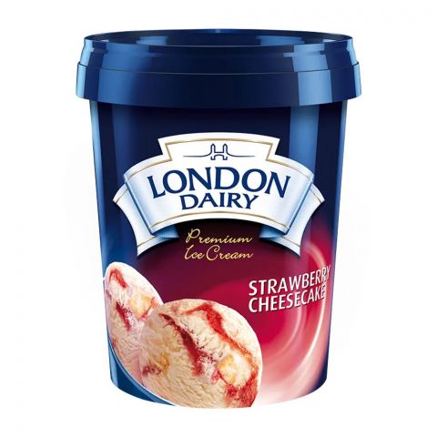London Dairy Strawberry Cheese Cake Ice Cream, 500ml