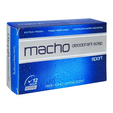 Macho Sport Deodorant Soap, 110g