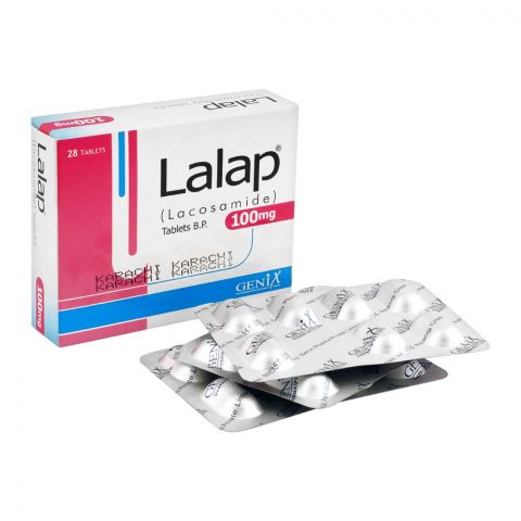 Genix Pharma Lalap Tablet, 100mg, 28-Pack