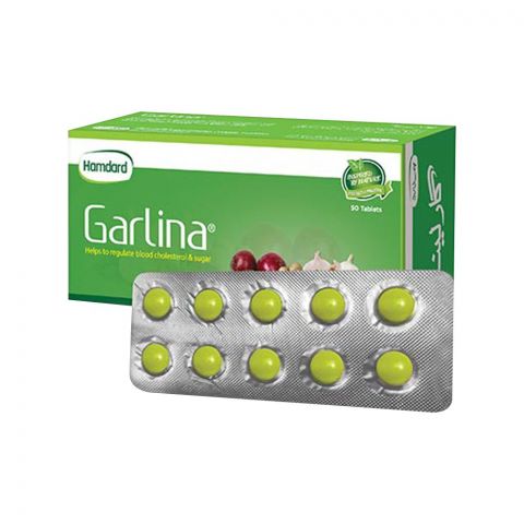 Hamdard Garlina Tablets, 10-Pack