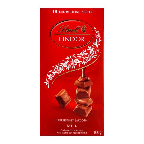 Lindt Lindor Irresistibly Smooth Milk Chocolate 100g