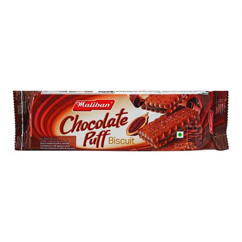 Maliban Chocolate Puff Biscuit, Biscuit Sandwich, 200gm