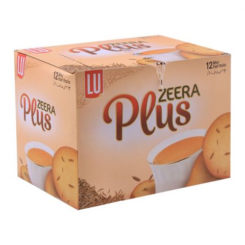LU Zeera Plus Biscuits, 10 Mini Half Rolls