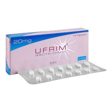 High-Q Pharmaceuticals Ufrim Tablet, 20mg, 14-Pack