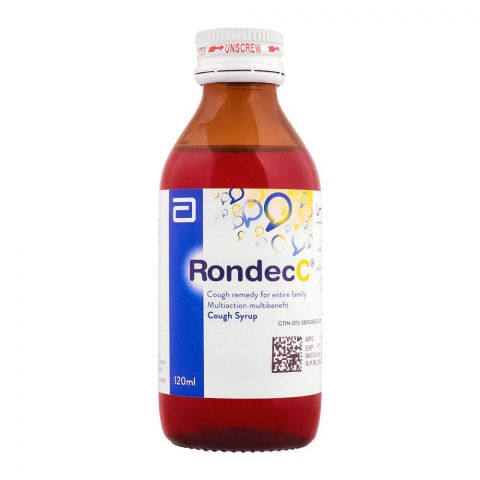 Abbott Rondec C Syrup, 120ml