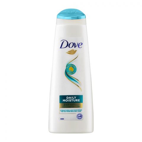 Dove Daily Moisture 2-In-1 Shampoo, 250ml